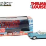 Greenlight Collectibles: Thelma and Louise - 1:43 Scale Die-Cast 1966 Thunderbird Convertible (Top Up)