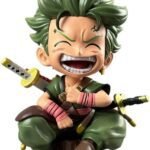 Zoro Sitting & Laughing Collectible