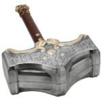 Mjolnir Thor Foam Hammer - LARP Cosplay Prop & Costume Accessory - Image 3