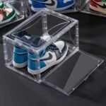 Acrylic Stackable Shoe Storage Box – Transparent Organizer for Easy Access