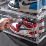 Acrylic Stackable Shoe Storage Box – Transparent Organizer for Easy Access - Image 3