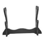 Wood Sword Stand Support Display Racks 2 Layer