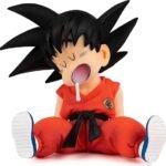 Dragon Ball Z Goku Action Figure Set - Statue Figurine with Sleeping & Sitting Goku Toys