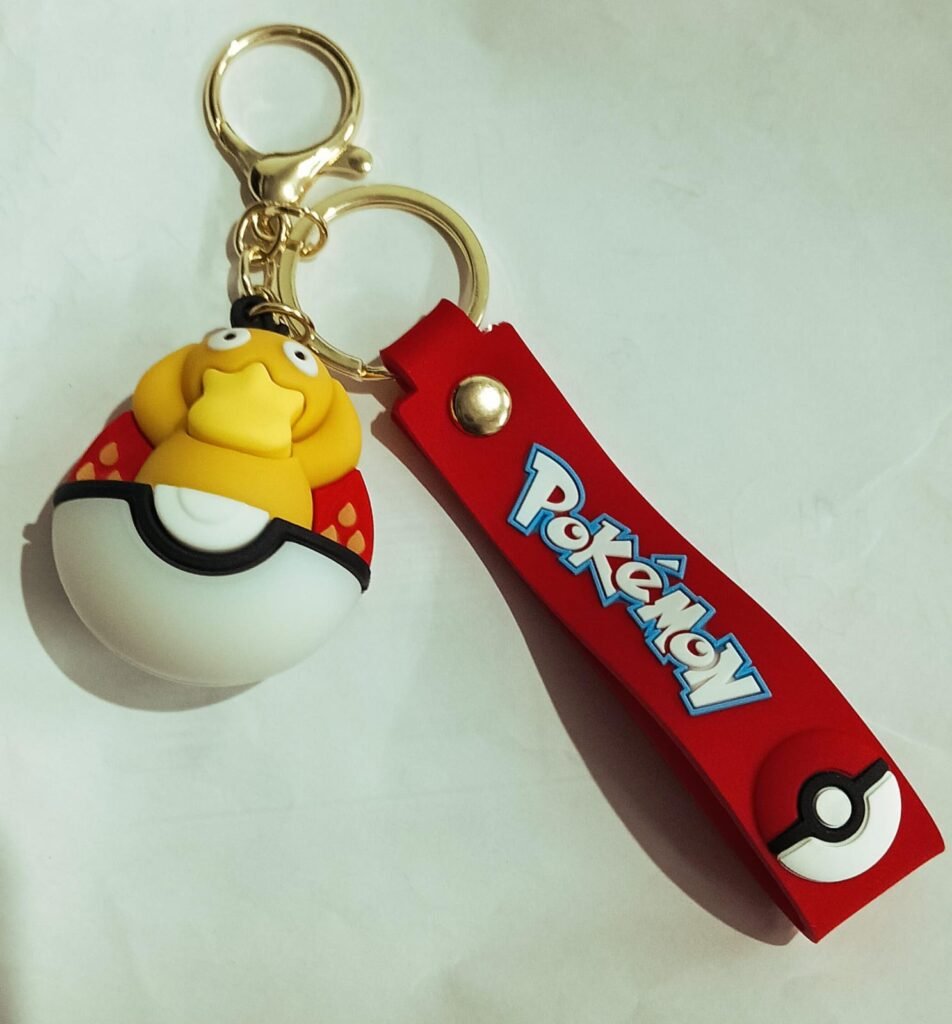 Psyduck with Pokéball Keychain