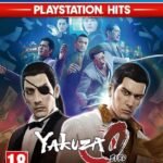 Yakuza 0 PlayStation Hits PS4 game cover featuring Kazuma Kiryu and Goro Majima