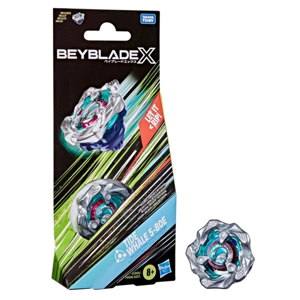 Beyblade X: Tide Whale 5-80E Booster Pack Set - Buy online at NEKAVO | Beyblade