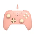 8BitDo Ultimate 2C Peach wired controller with pastel design