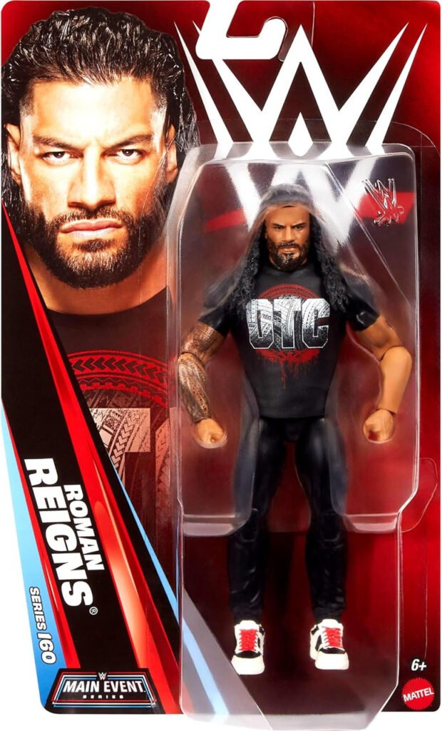 WWE Main Event: Basic Figure – Roman Reigns - Buy online at NEKAVO | Mattel