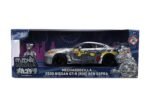 Jada: Mechagodzilla - 2009 Nissan GT-R (R35) Ben Sopra 1:24 with Mechagodzilla Figure Die-Cast
