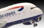 Revell Airbus A380-800 (British Airways) 1:144 Scale Unbuilt/Unpainted Plastic Model Kit - Image 4