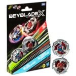 Beyblade X: Tail Viper 5-80O and Sword Dran 3-60F Spinning Top Dual Pack