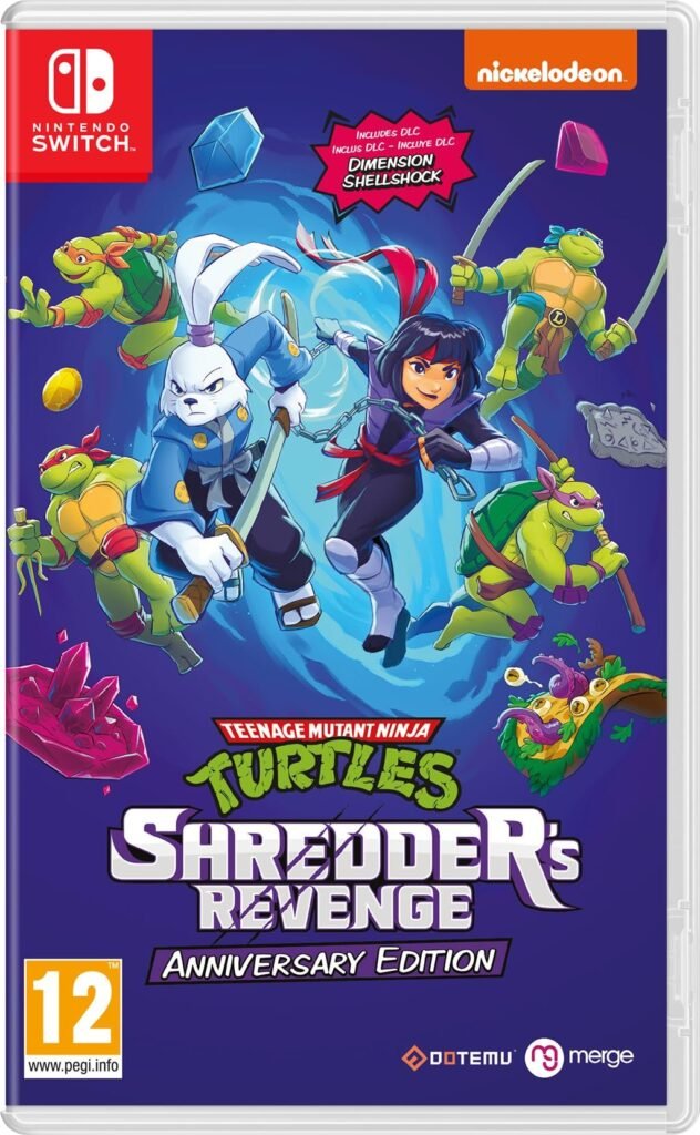 Teenage Mutant Ninja Turtles: Shredder’s Revenge Anniversary Edition Nintendo Switch - Buy online at NEKAVO | Nintendo