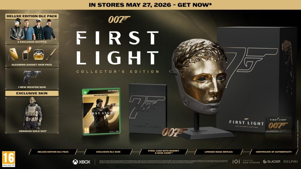 007 First Light Collector’s Edition Xbox Series X - Buy online at NEKAVO | Gaming