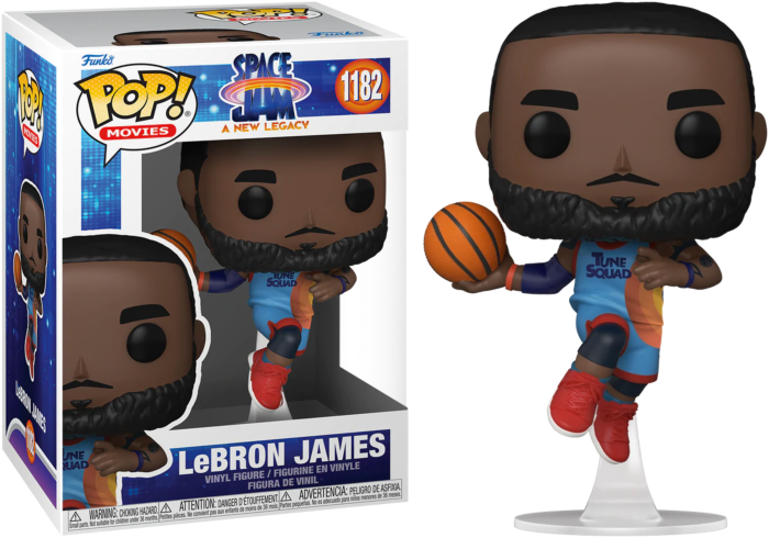 Funko Pop! Space Jam: A New Legacy – LeBron James #1182 - Buy online at NEKAVO | Animation & Cartoons