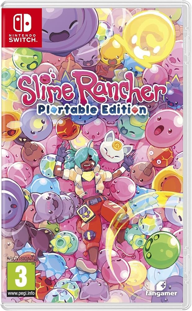 Slime Rancher Plortable Edition video game case for Nintendo Switch