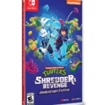 Teenage Mutant Ninja Turtles: Shredders Revenge Anniversary Edition video game case for Nintendo Switch.