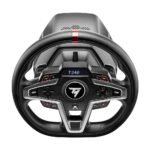 Thrustmaster T248 racing wheel and magnetic pedals for Xbox and PC gaming.