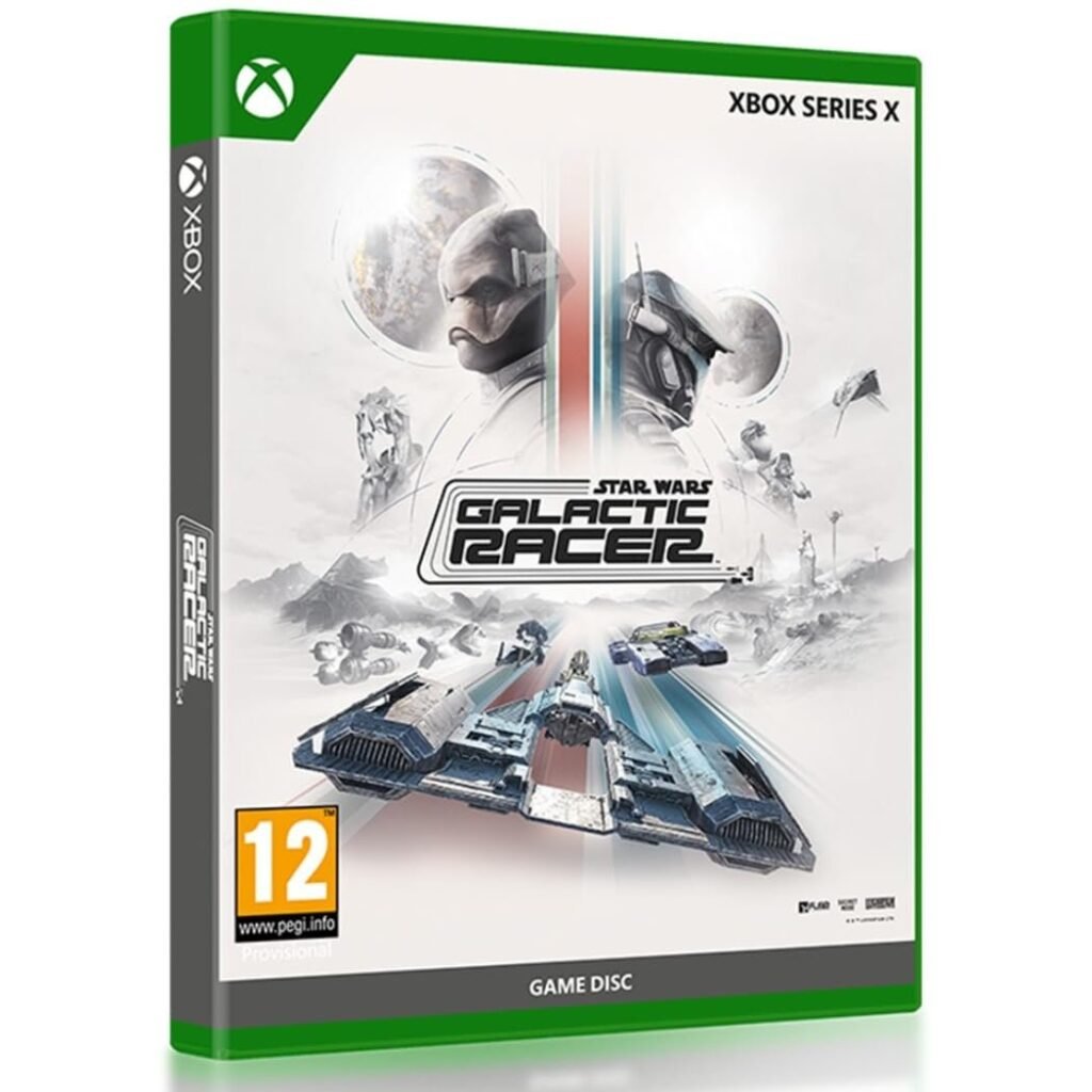 Star Wars Galactic Racer Xbox Series X game case.
