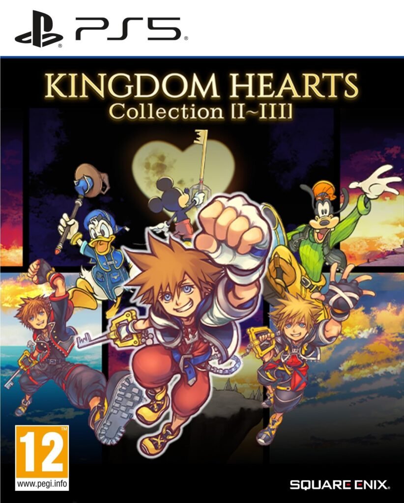 Kingdom Hearts Collection [I~III] for PlayStation 5 game cover artwork.
