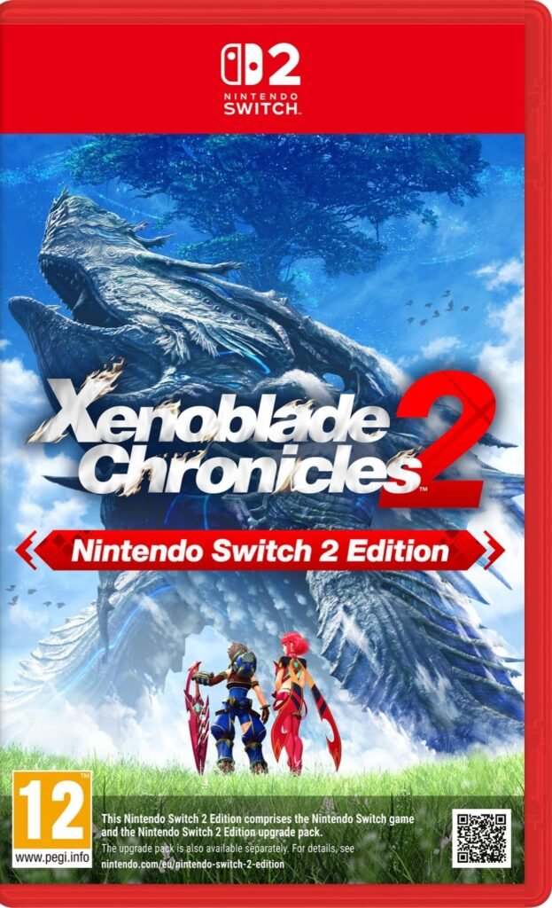 Xenoblade Chronicles 2 Nintendo Switch 2 Edition video game case box art.