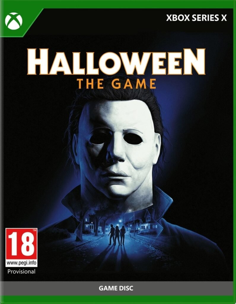 Halloween The Game for Xbox Series X video game box art featuring Michael Myers.