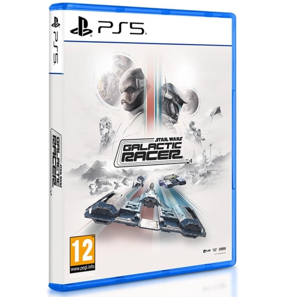 Star Wars Galactic Racer video game case for PlayStation 5.