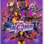 Marvel Maximum Collection Nintendo Switch game box art featuring popular Marvel superheroes.