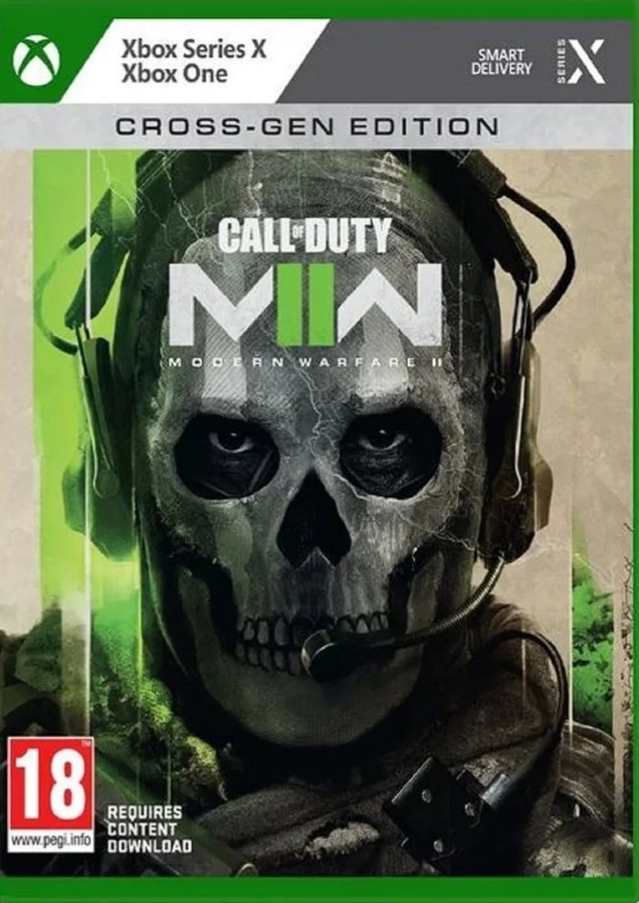 Call of Duty: Modern Warfare II Cross-Gen Edition video game for Xbox Series X and Xbox One.