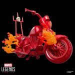 Marvel Legends Series: Ghost Rider - Johnny Blaze Action Figure with Motorcycle - Image 8