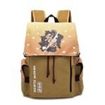 Demon Slayer Zenitsu Agatsuma Flap Canvas Backpack