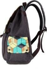 Demon Slayer Tomioka Giyuu Flap Canvas Backpack - Image 4