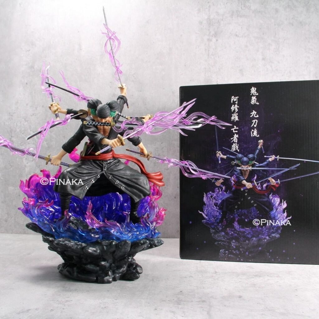One Piece Roronoa Zoro Asura Action Figure, Anime - Buy online at NEKAVO | Anime
