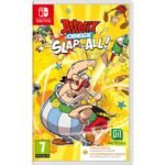 Asterix and Obelix Slap Them All video game box art for Nintendo Switch.