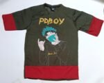 Nekavo PDBOY Graphic T-Shirt (Free Size) (Brown)
