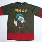 Nekavo PDBOY Graphic T-Shirt (Free Size) (Brown)
