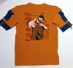 Nekavo Tuos Graphic T-Shirt (Free Size) (Orange) - Image 2