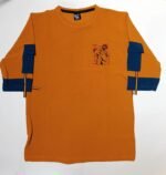 Nekavo Tuos Graphic T-Shirt (Free Size) (Orange)
