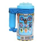 Hyper Fusion Mutation Chamber toy set with blue casing and action figures on the packaging label against a white background.