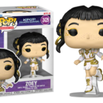 Funko Pop Animation K-Pop: Demon Hunters Zoey vinyl figure 2429 with its original collector box.