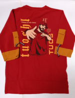 Nekavo Tuos Graphic T-Shirt (Free Size) (Red) - Image 2